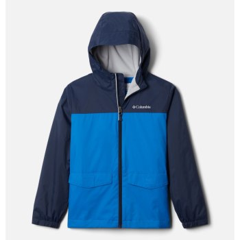 Columbia Jakne Za Dječake - Rain-Zilla Svijetlo Indigo Tamnoplave | ZDAG-90657